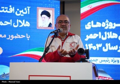 آیین افتتاح پروژه‌های امدادی و درمانی هلال‌احمر استان آذربایجان‌شرقی با ارزش 1080 میلیارد ریال برگزا