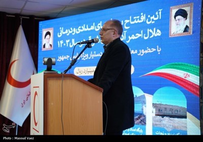 آیین افتتاح پروژه‌های امدادی و درمانی هلال‌احمر استان آذربایجان‌شرقی با ارزش 1080 میلیارد ریال برگزا