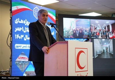 آیین افتتاح پروژه‌های امدادی و درمانی هلال‌احمر استان آذربایجان‌شرقی با ارزش 1080 میلیارد ریال برگزا