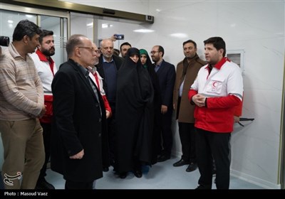 آیین افتتاح پروژه‌های امدادی و درمانی هلال‌احمر استان آذربایجان‌شرقی با ارزش 1080 میلیارد ریال برگزا