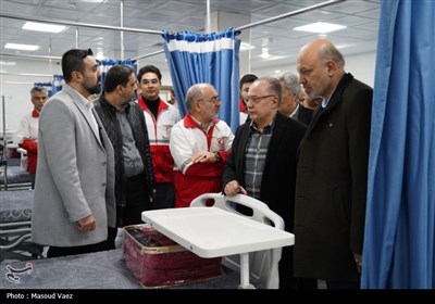 آیین افتتاح پروژه‌های امدادی و درمانی هلال‌احمر استان آذربایجان‌شرقی با ارزش 1080 میلیارد ریال برگزا
