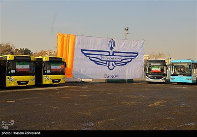 بازدید از اتوبوس‌های برقی و دیزلی جدید شهر تهران