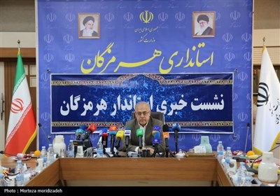 نشست خبری استاندار هرمزگان