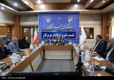 نشست خبری استاندار هرمزگان