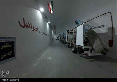 رونمایی از شهر موشکی نیروی دریایی سپاه