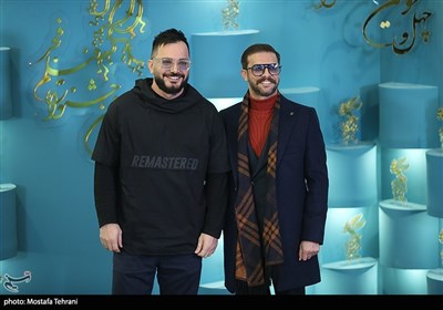 فوتوکال فیلم آنتیک در روز دومین چهل‌وسومین جشنواره فیلم فجر