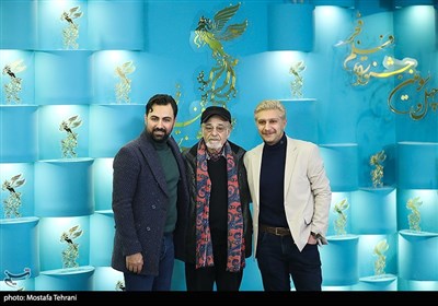 فوتوکال فیلم ترک عمیق در روز دومین چهل‌وسومین جشنواره فیلم فجر