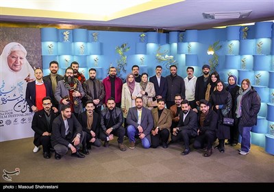 فوتوکال انیمیشن افسانه سپهر در روز دومین چهل‌وسومین جشنواره فیلم فجر