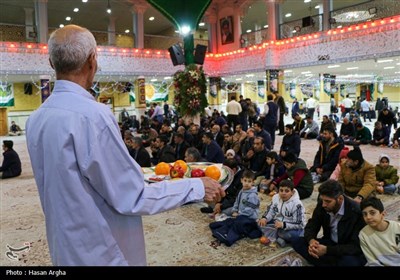 شیرینی خوران اعیاد شعبانیه در زنجان