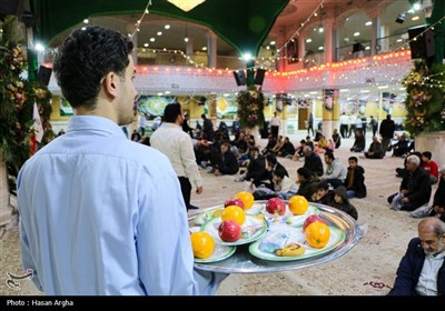 شیرینی خوران اعیاد شعبانیه در زنجان