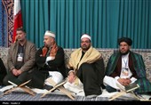 دیدار شرکت‌کنندگان در مسابقات بین‌المللی قرآن با رهبر انقلاب