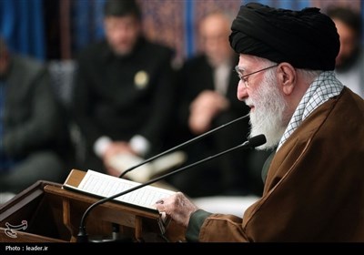 دیدار شرکت‌کنندگان در مسابقات بین‌المللی قرآن با رهبر انقلاب