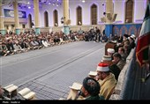 دیدار شرکت‌کنندگان در مسابقات بین‌المللی قرآن با رهبر انقلاب