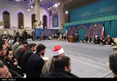 دیدار شرکت‌کنندگان در مسابقات بین‌المللی قرآن با رهبر انقلاب