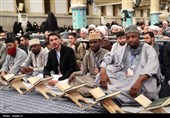 دیدار شرکت‌کنندگان در مسابقات بین‌المللی قرآن با رهبر انقلاب