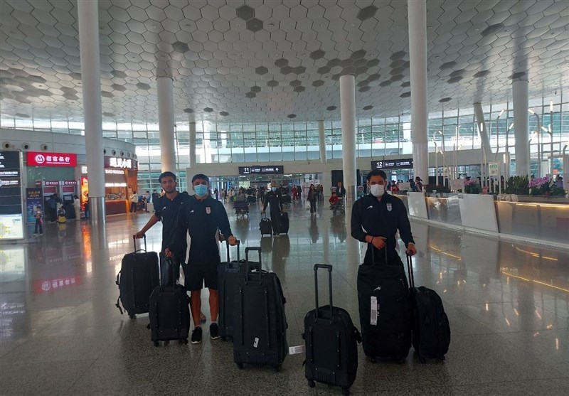 Iran U-20 Football Team Arrives in Shenzhen