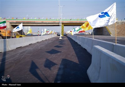 آیین افتتاح فاز نخست آزادراه تبریز ـ بازرگان