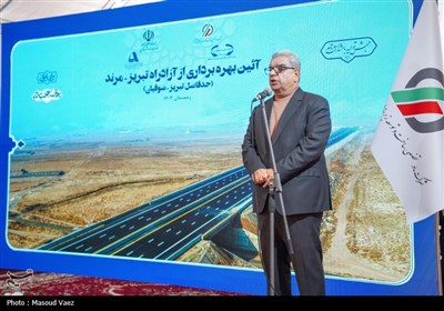 آیین افتتاح فاز نخست آزادراه تبریز ـ بازرگان