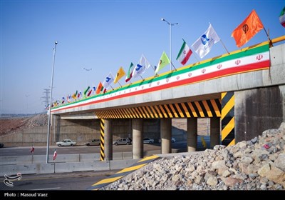 آیین افتتاح فاز نخست آزادراه تبریز ـ بازرگان