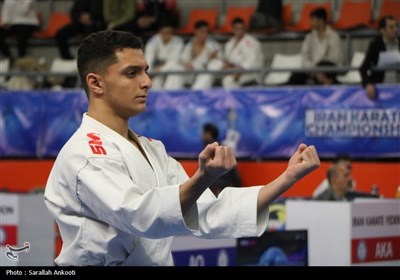 مرحله دوم لیگ کاراته وان ایران در بخش کاتا