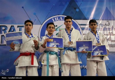 مرحله دوم لیگ کاراته وان ایران در بخش کاتا