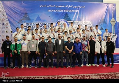 مرحله دوم لیگ کاراته وان ایران در بخش کاتا