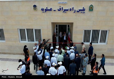 افتتاح پلیس راه جنوب استان بوشهر