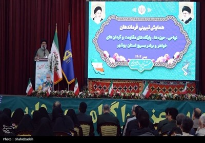 همایش تبیینی فرماندهان بسیج استان بوشهر