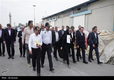 حضور سرپرست سازمان بنادر و دریانوردی در بنادر شهرهای جنوبی استان بوشهر