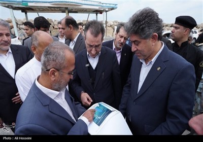 حضور سرپرست سازمان بنادر و دریانوردی در بنادر شهرهای جنوبی استان بوشهر