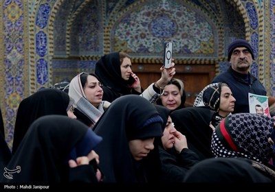 مراسم تشییع پیکر 2 شهید تازه تفحص شده در اصفهان