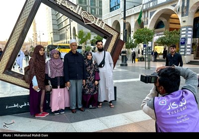 صبح‌های معنوی ضلع جنوبی مسجدالنبی؛ قاب‌هایی از عشق، پرندگان و زیارت