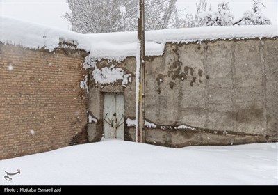 بارش سنگین برف در ارومیه