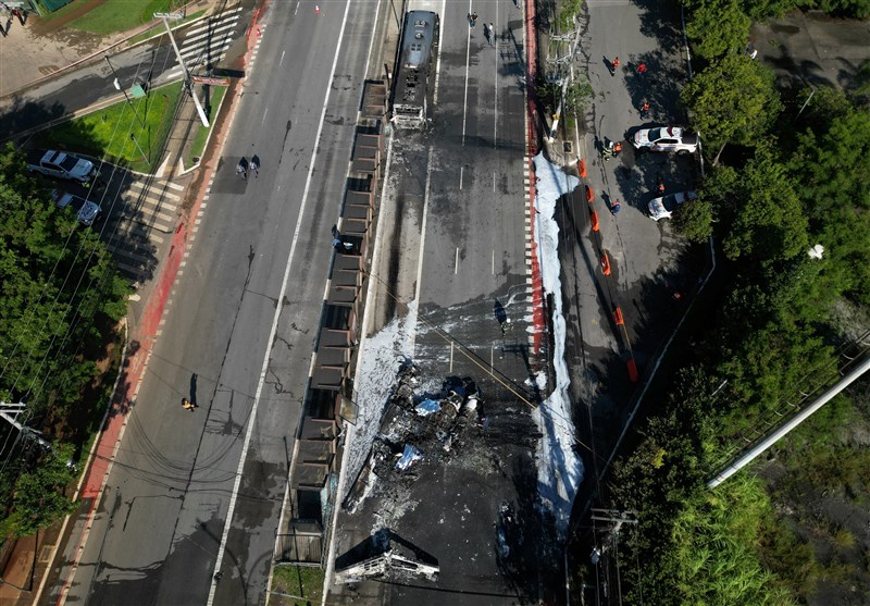 People Killed after Plane Hits Bus in Sao Paulo