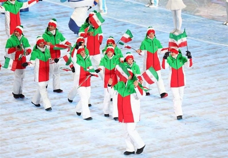 Iran’s Delegation Marches in 2025 Asian Winter Games