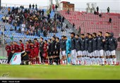 دیدار تیم های فوتبال نساجی مازندران و چادر ملو اردکان