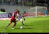 دیدار تیم های فوتبال نساجی مازندران و چادر ملو اردکان
