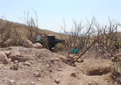 آثار،باستاني،حفاظت،لرستان،غيرمجاز،ايران،تاريخي،يگان،حفاري،قا ...