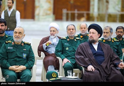 مراسم تجدید میثاق فرماندهان سپاه با آرمانهای امام(ره)