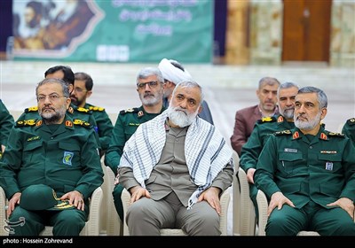 مراسم تجدید میثاق فرماندهان سپاه با آرمانهای امام(ره)