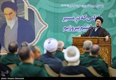 مراسم تجدید میثاق فرماندهان سپاه با آرمانهای امام(ره)