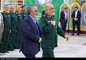 مراسم تجدید میثاق فرماندهان سپاه با آرمانهای امام(ره)