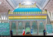 مراسم تجدید میثاق فرماندهان سپاه با آرمانهای امام(ره)