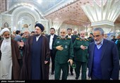 مراسم تجدید میثاق فرماندهان سپاه با آرمانهای امام(ره)