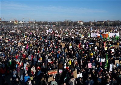 برگزار،نفر،شركت،تظاهرات،راست،پليس،افراطي،آمدند