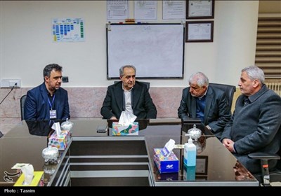عیادت و تجلیل استاندار آذربایجان شرقی از جانبازان بستری در بیمارستان فجر تبریز