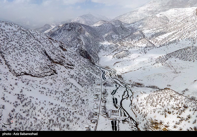 استان لرستان , بارش برف , 