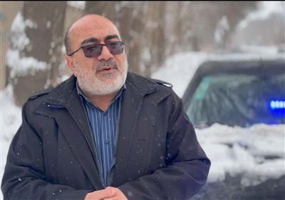 پاکسازی فوری جاده‌های چهارباغ با اعزام اکیپ راهداری