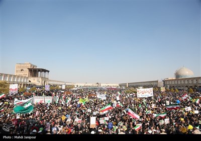 شکوه آفرینی مردم اصفهان در چهل و ششمین جشن بزرگ انقلاب