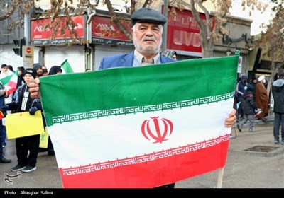 راهپیمایی 22 بهمن کم نظیر و برفی در بجنورد